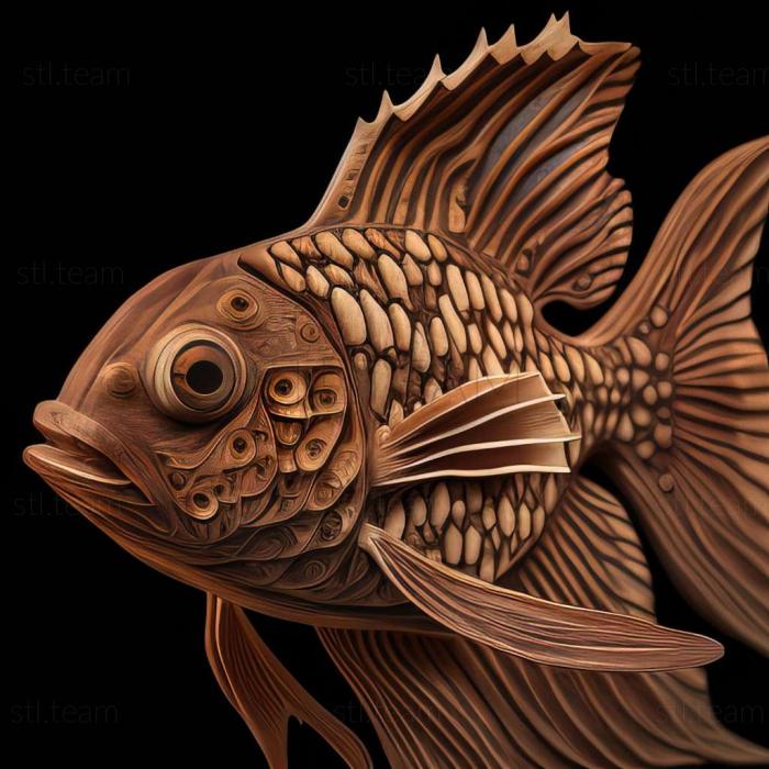 Рыба Puntius Lateristriga